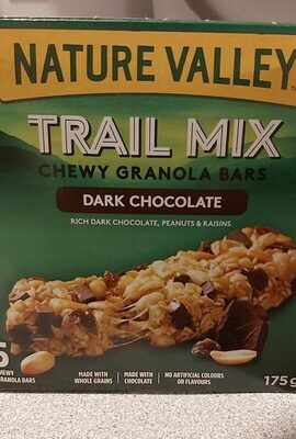 Trail mixte chewing-gum granola bars