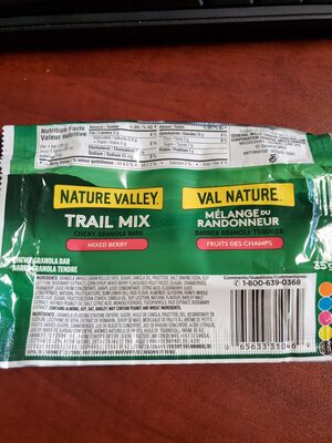 Trail mix fruits des champs