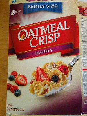 Avoine croquante Trio de petits fruits