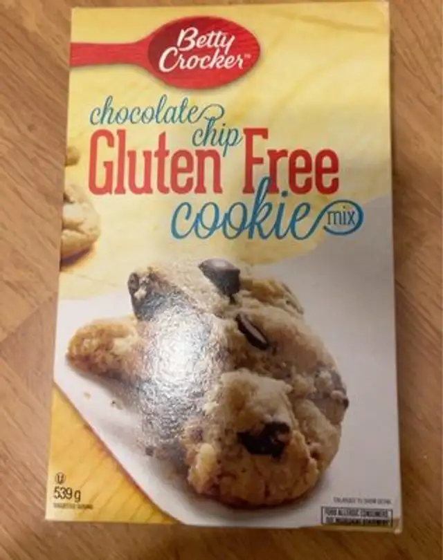 Chicolate chip cookie mix front packaging