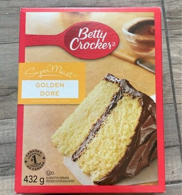 Golden doré cake mix