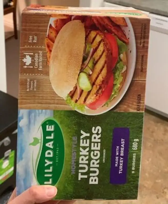 Turkey burger
