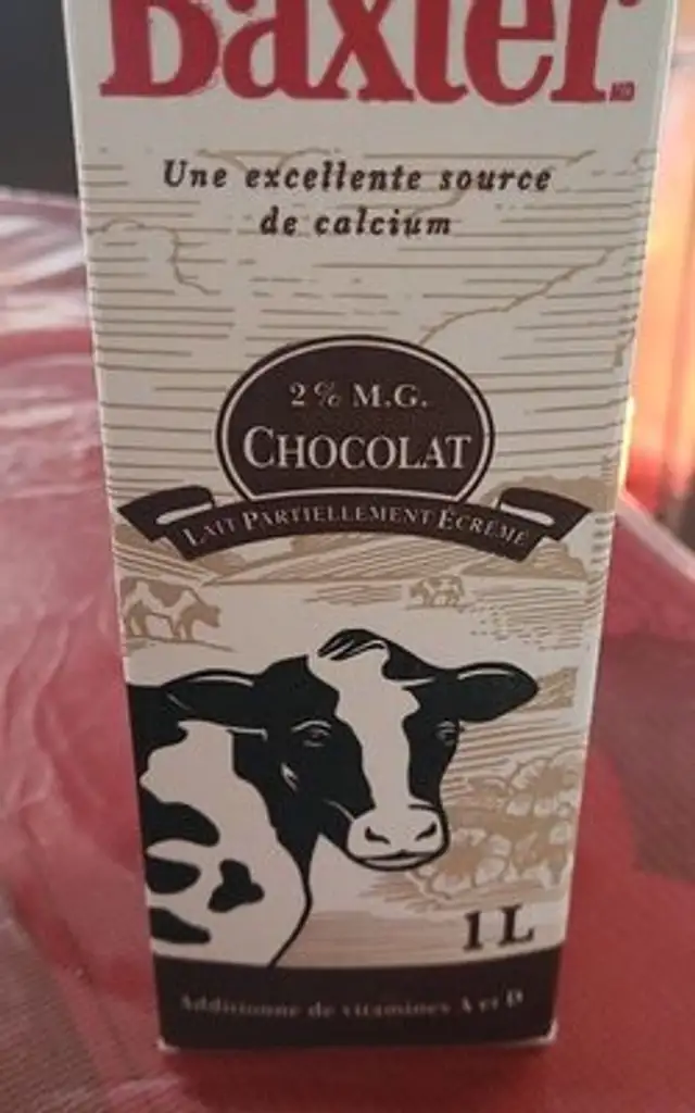 Lait au chocolat