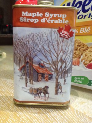 Maple syrusp sirop d'érable