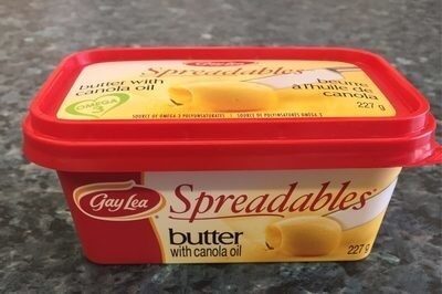 Spreadables Butter With Canola Oil front packaging