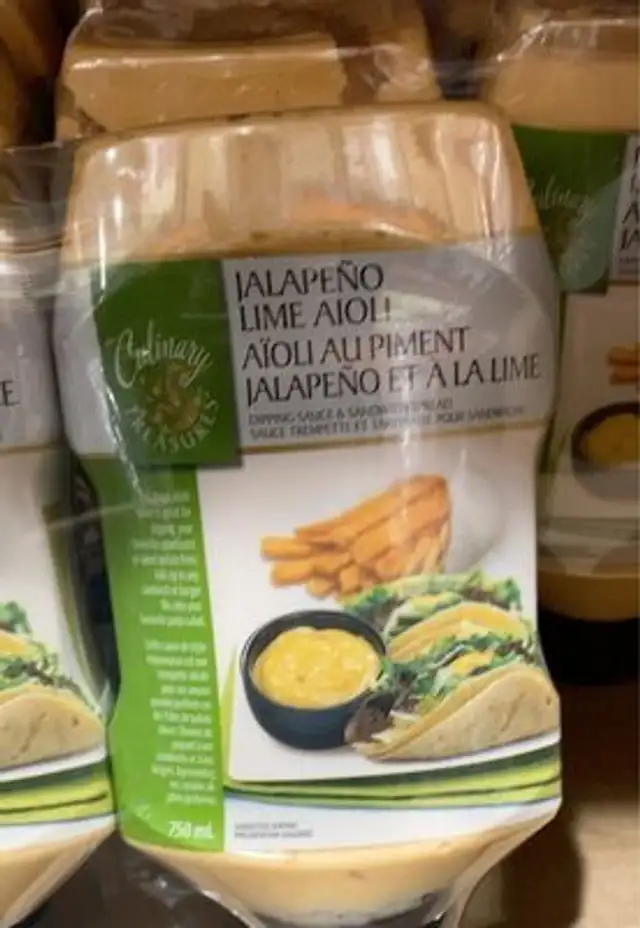 Jalapeño lime aioli
