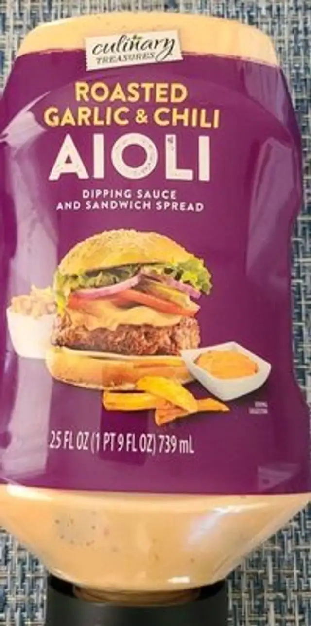 Aioli roster garlic and chili dipping sauce