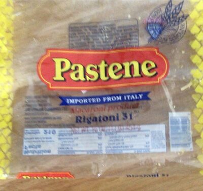 Rigatoni 31 front packaging