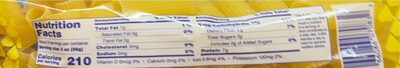 Rigatoni 31 nutrition facts table