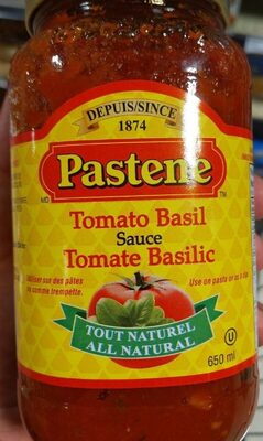 Sauce tomate basilic