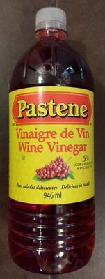 Vinaigre de vin front packaging