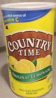 Lemonade juice crystals