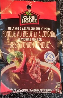 Fondue au boeuf et à l'oignon