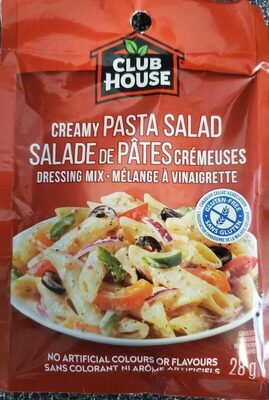 Creamy pasta salad dressing mix