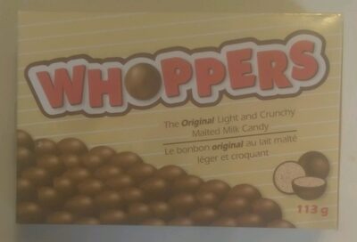 Whoppers front packaging