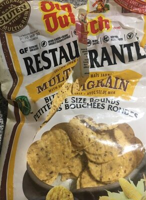 Multigrain Yellow Corn Bite Size Rounds Rounds