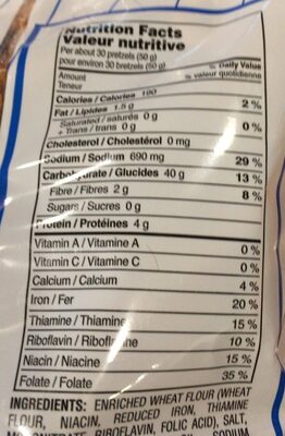 Baked Mini Twists Pretzels