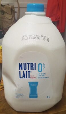 Evaporated Milk 0% front packaging