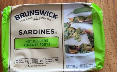 Sardines Hot Peppers