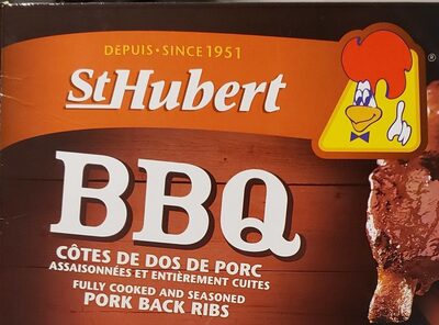 Côtes de dos de porc