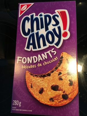 Chips ahoy! Fondants brisures de chocolat 