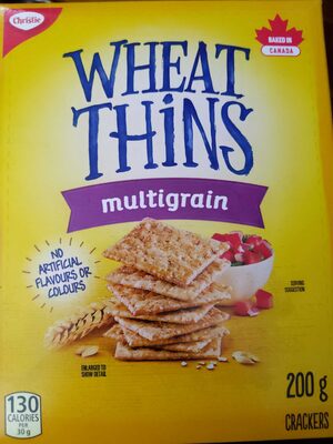 Christie Wheat thins front packaging