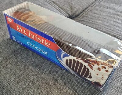 Gaufrette au chocolat front packaging