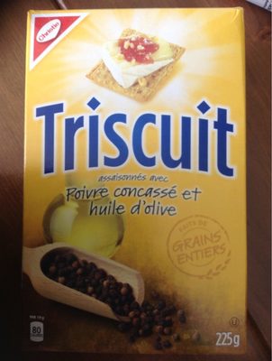 Craquelins Triscuit (poivre & Huile D'olive)