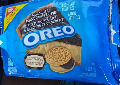 Oreo chocolate peanut butter pie