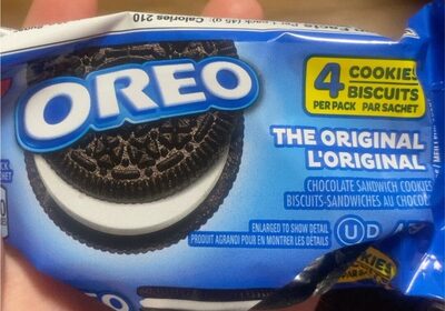 Oreos front packaging
