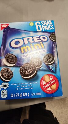 oreo mini sac 6x25g front packaging
