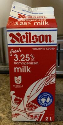 Homogenized 3.25% Milk
