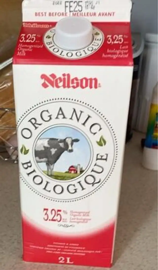 Neilson organic 3% milk