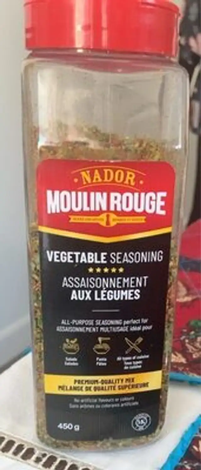 ASSAISONNEMENT AUX LÉGUMES