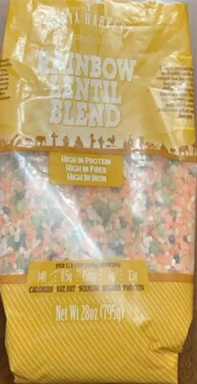 Rainbow lentil blend