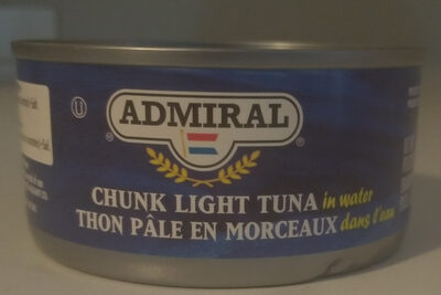 Chunk Light Tuna in Water front packaging