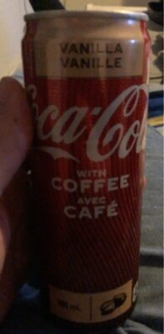 Coca cola vanilla coffee