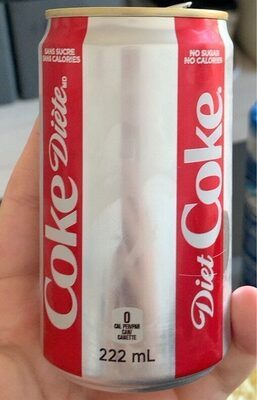 Coca light front packaging
