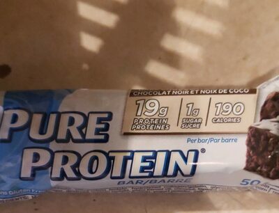 Pure protien front packaging