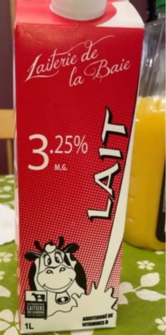 Lait 3,25%
