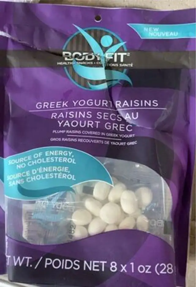 Greek Yogurt Raisins