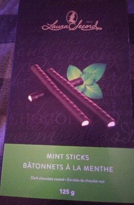 Bâtonnets à la menthe