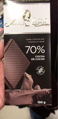 Dark Chocolate front packaging