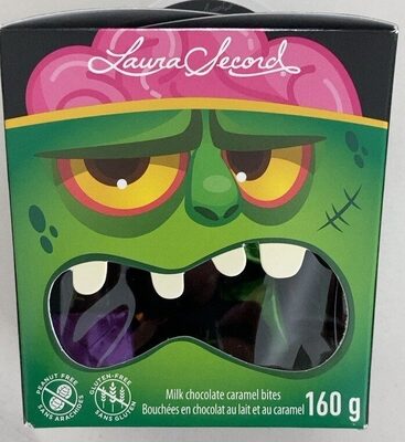 Milk chocolate caramel bites