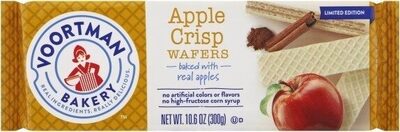 Bakery apple crisp wafers
