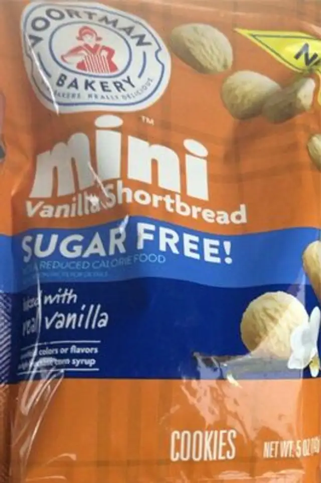 Mini vanilla shortbread