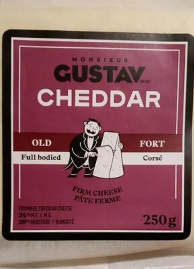 Cheddar fort corsé