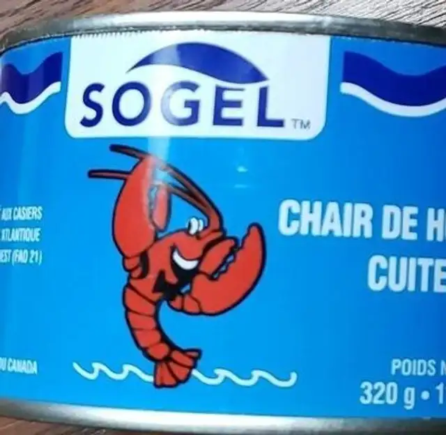 Chair de homard cuite