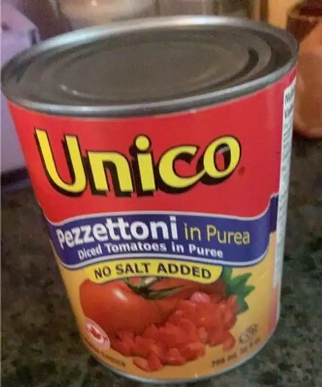 Perrettoni in purea tomatoes