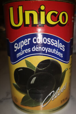 olives noir dénoyautées